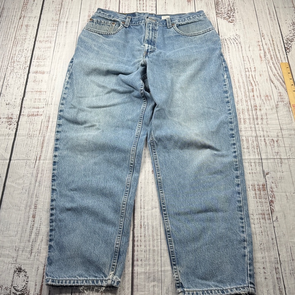 VINTAGE LEVI'S 560 JEANS MEN'S SIZE 34*33* X 30*29* USA LOOSE TAPERED DINGY WORN